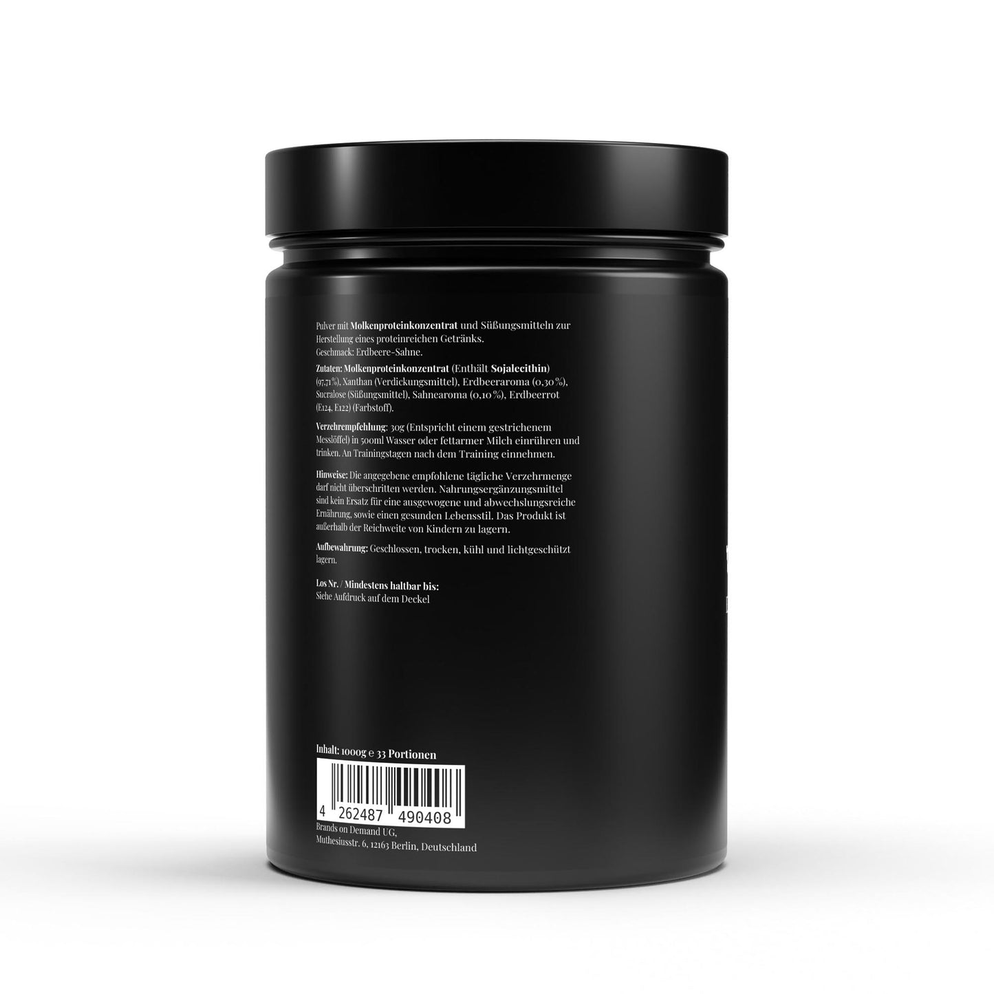 Premium Whey Protein Morango - 1.000g