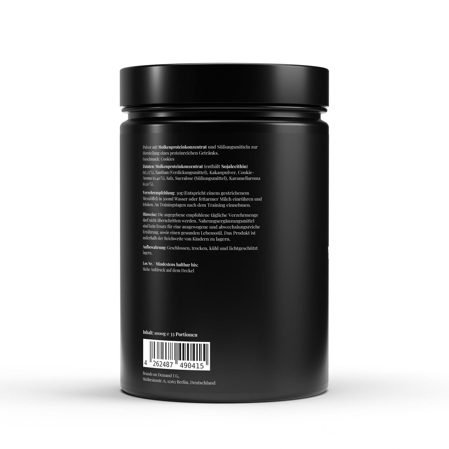 Premium Whey Protein Bolacha - 1.000g