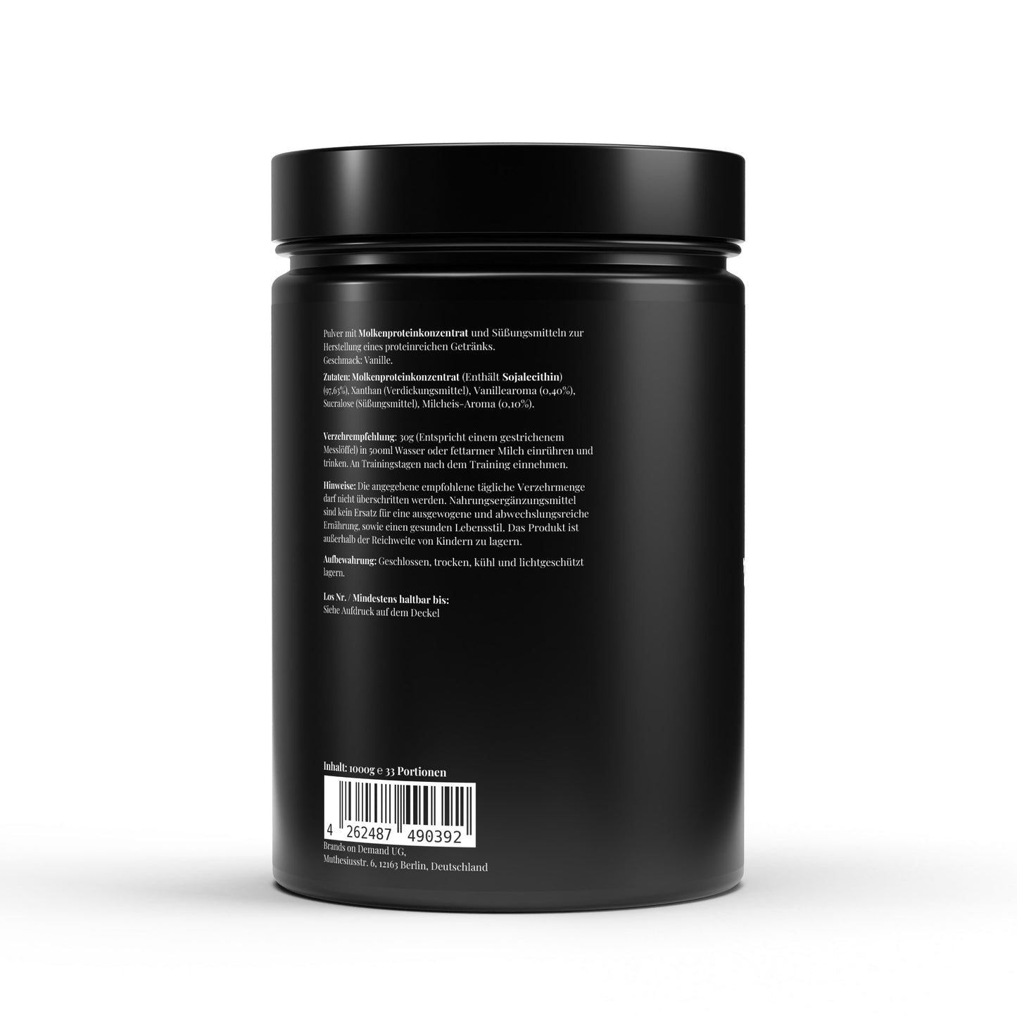 Premium Whey Protein Baunilha - 1.000g
