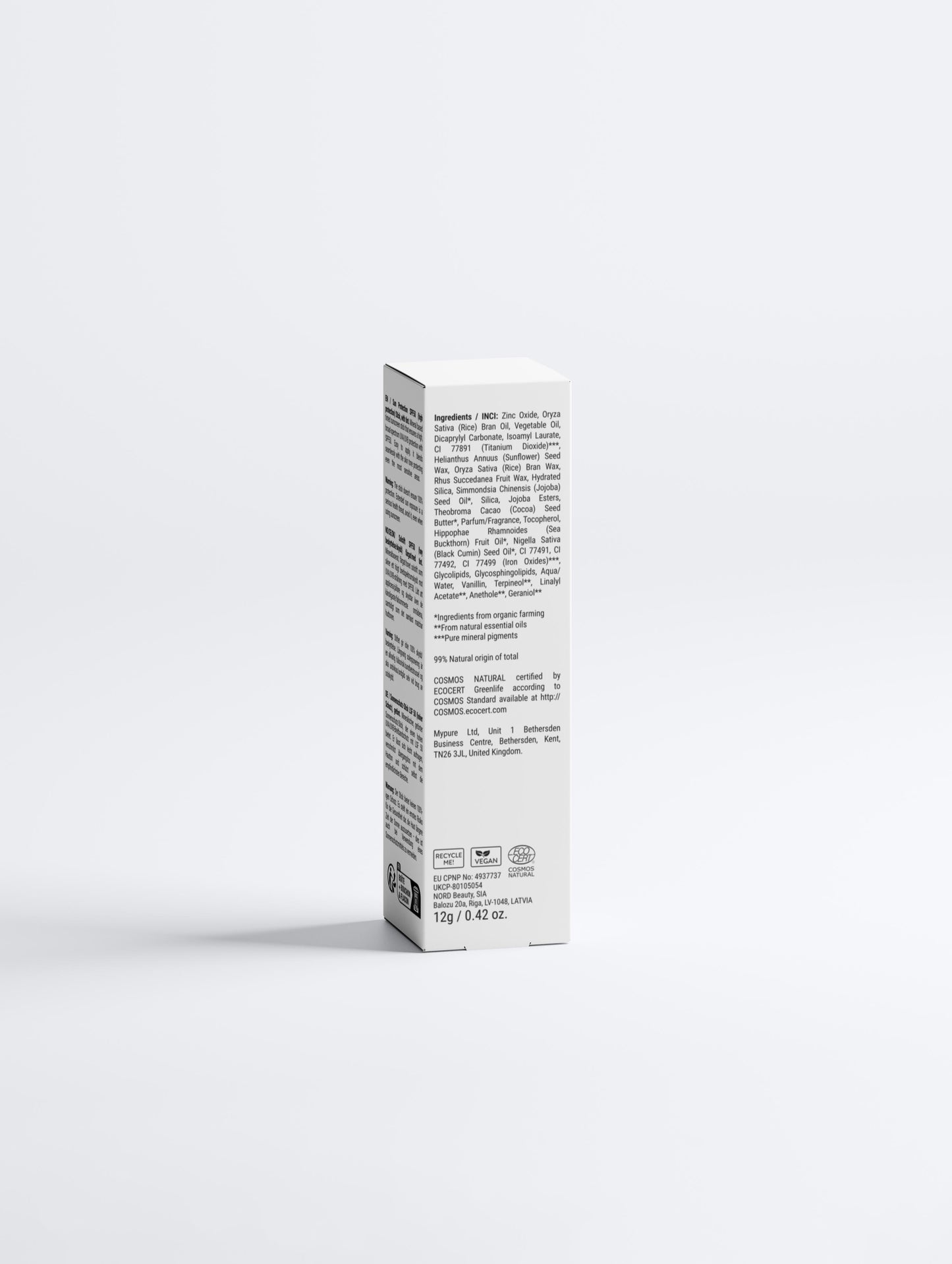 Stick Protetor Solar Mineral com Cor – SPF 50
