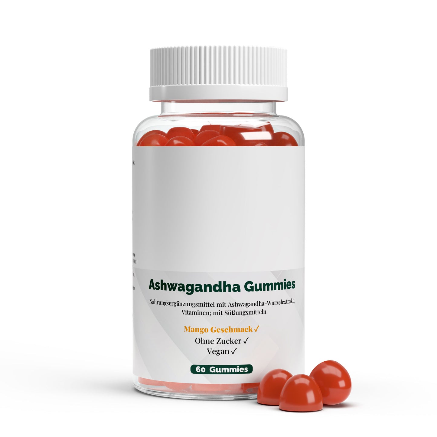 Gomas de Ashwagandha + Vitamina B6 – 60 unid.