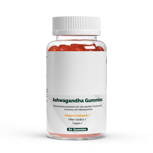 Gomas de Ashwagandha + Vitamina B6 – 60 unid.