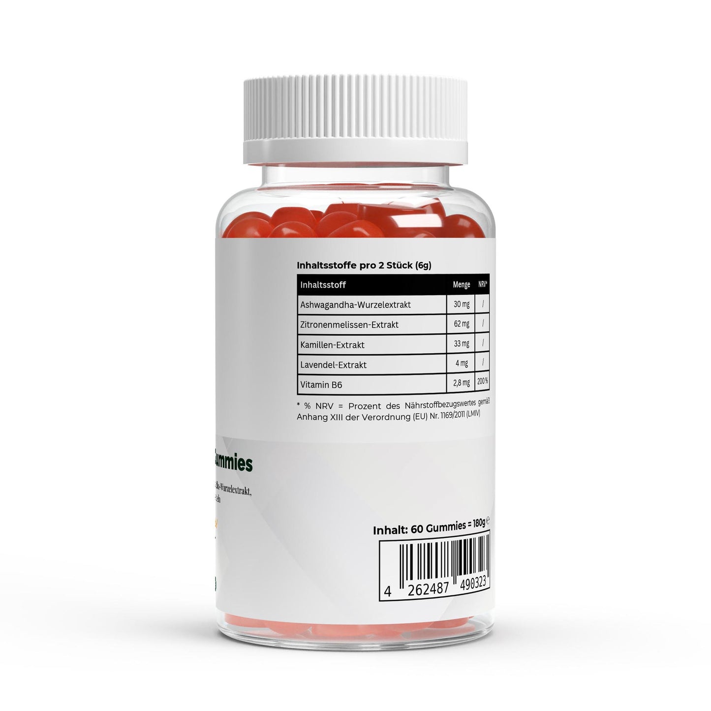 Gomas de Ashwagandha + Vitamina B6 – 60 unid.