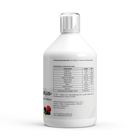 Colagénio Vital PLUS+ Shots – Frutos Silvestres – 500 ml