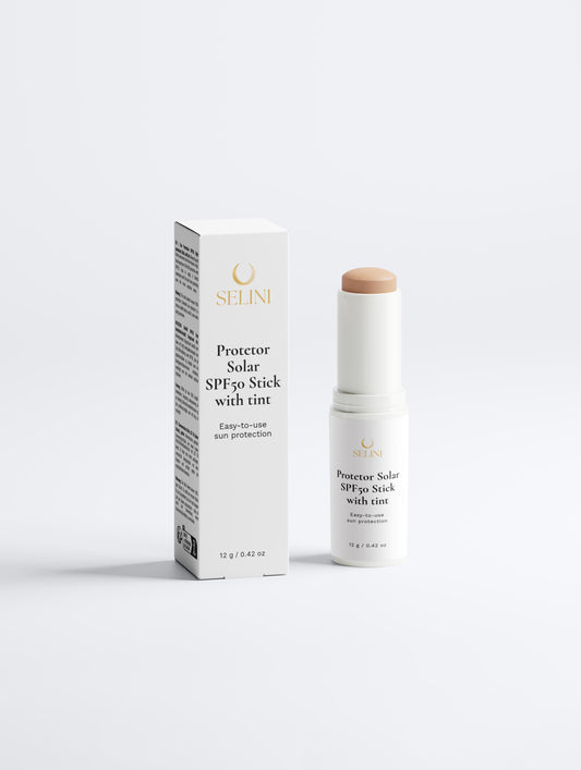 Stick Protetor Solar Mineral com Cor – SPF 50